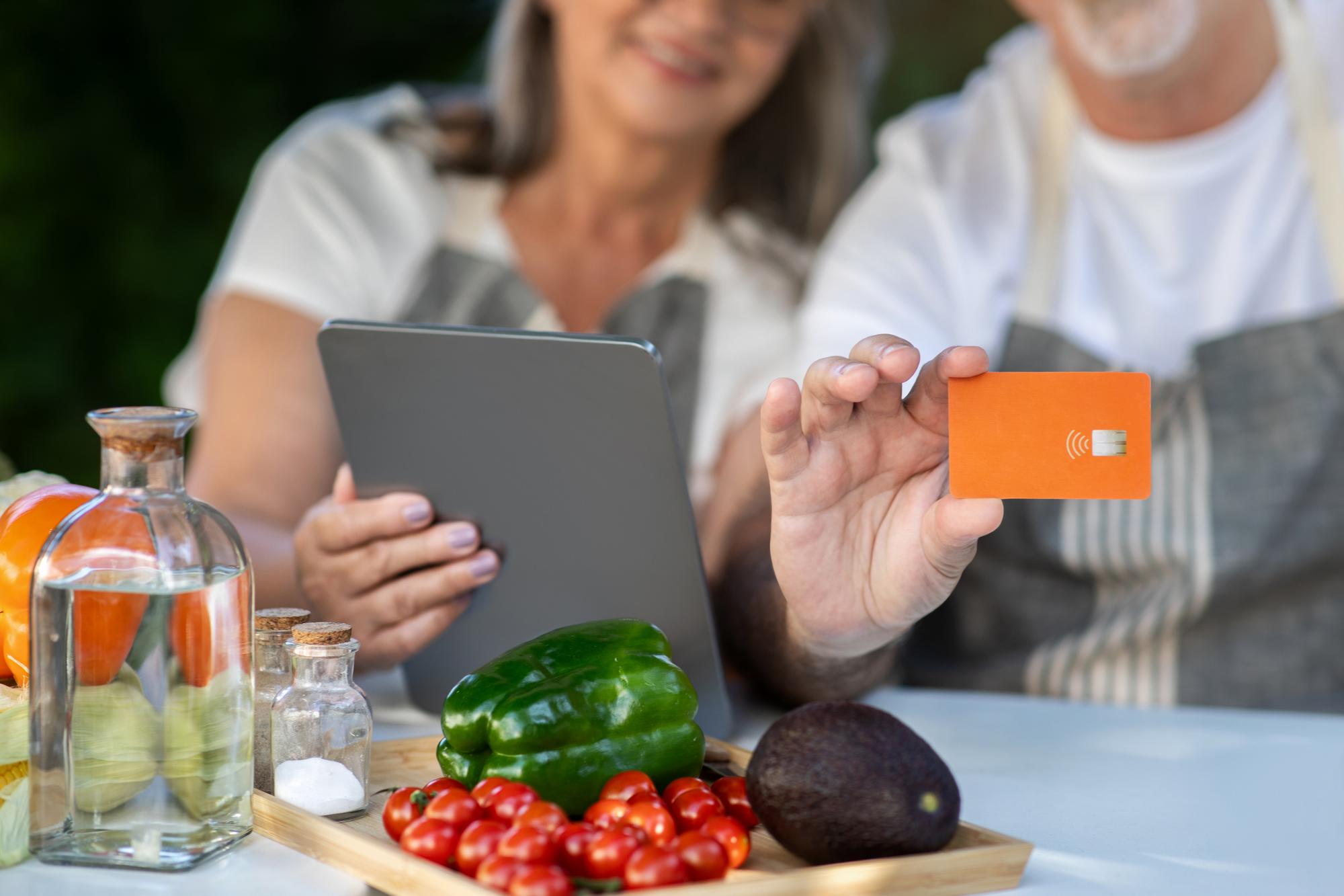 Subscription card with monthly options